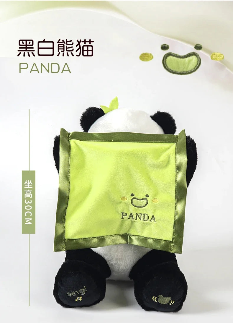 Talking Peekaboo Panda Sleeping