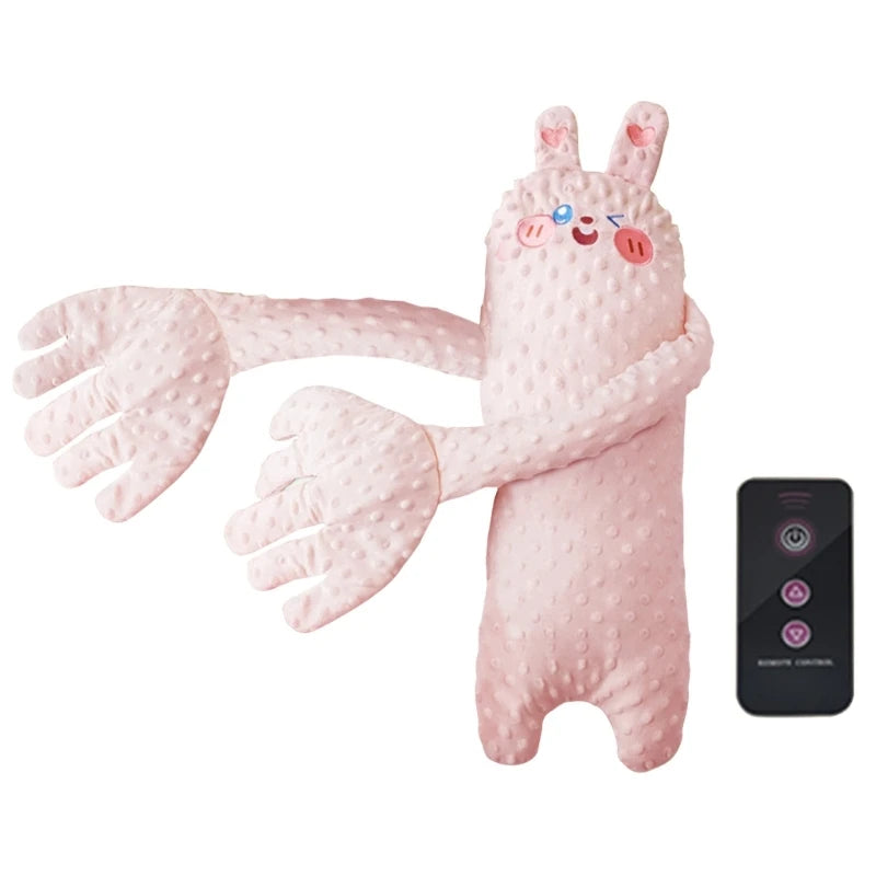 Cartoon Baby Sleep Aid Soothing Hand Pillow Pacify Doll Hand with Remote with/no Music for Newborns Sleeping Comfort