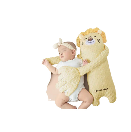 Cartoon Baby Sleep Aid Soothing Hand Pillow Pacify Doll Hand with Remote with/no Music for Newborns Sleeping Comfort