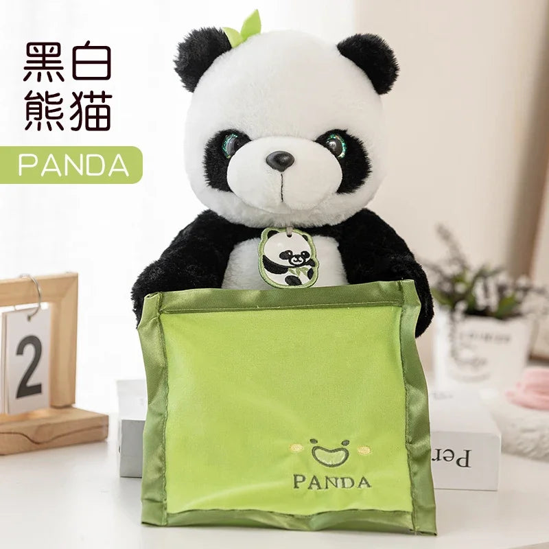 Talking Peekaboo Panda Sleeping