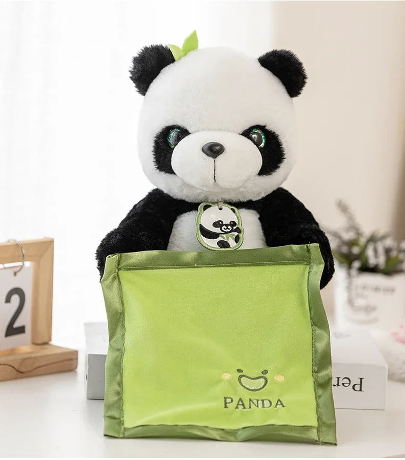 Talking Peekaboo Panda Sleeping